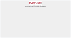 Desktop Screenshot of boluhaber.com